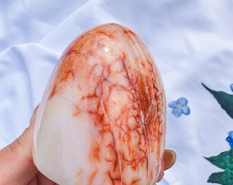 Carnelian crystal freeform | Carnelian stone home decoration | carnelian stone healing crystal | birthstone gifts| wedding anniversary gift