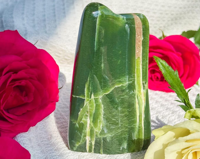 Premium Large Tremolite freeform healing crystal healing journey home decoration