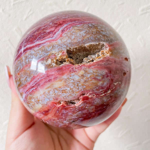 Ocean Jasper crystal sphere home decoration