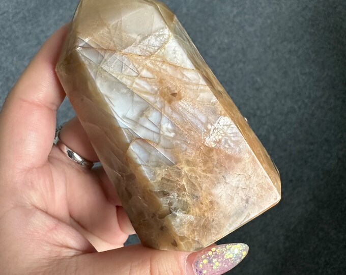 Moonstone tower  Healing Crystal home decor