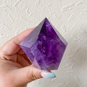 Ametrine point ｜high grade ametrine crystal tower｜ametrine with rainbow reflection