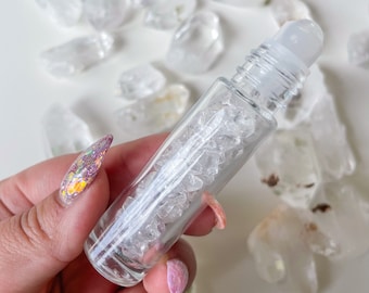 Roller Ball Essential Oil bottle -Essential oil Diffuser | aromatherapy self love crystal healingaccessory