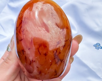 Carnelian crystal freeform | Carnelian stone home decoration | carnelian stone healing crystal | birthstone gifts| wedding anniversary gift
