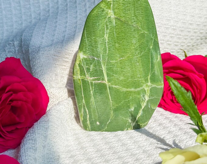 Premium Large Tremolite freeform healing crystal healing journey home decoration