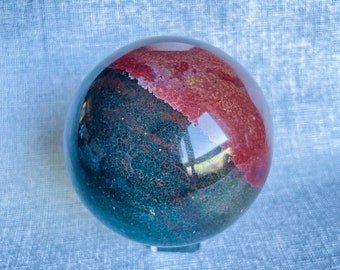 Ocean Jasper crystal sphere healing crystal home decor