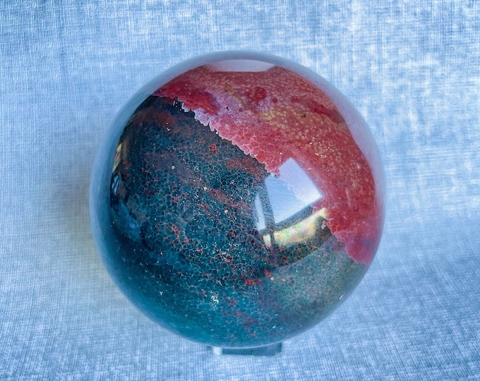 Ocean Jasper crystal sphere healing crystal home decor