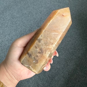 Moonstone tower  Healing Crystal home decor