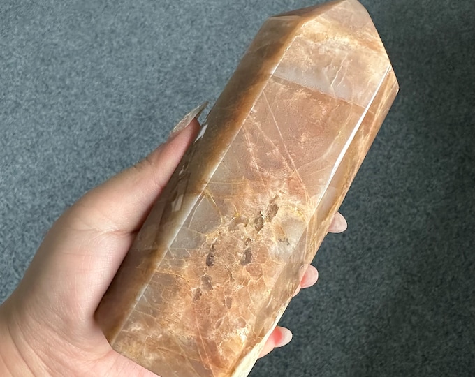 Moonstone tower  Healing Crystal home decor