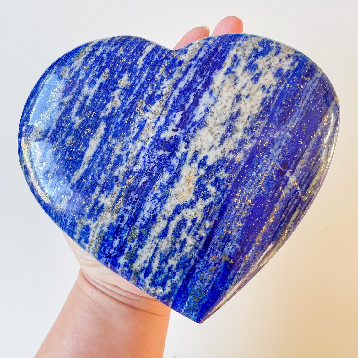 Lapis lazuli crystal heart Healing Crystals Etsy