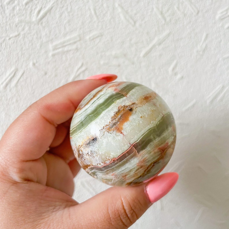 Green Onyx Sphere Healing Crystal Home Decor Uk - Healing Crystal Home Decor Green Onyx Sphere Healing Crystal Home Decor Uk - Healing Crystal Home Decor