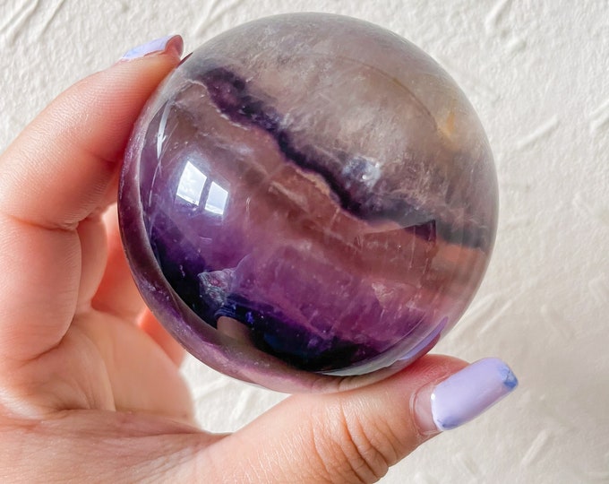 Fluorite crystal specimen | healing crystal | birthday gifts| anniversary gift