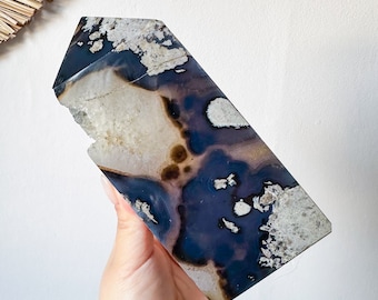 Druzy agate tower natural crystal ornament home decoration