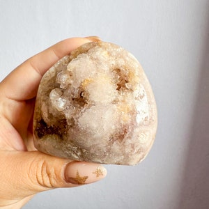 Druzy amethyst flower agate free form natural crystal ornament home decoration