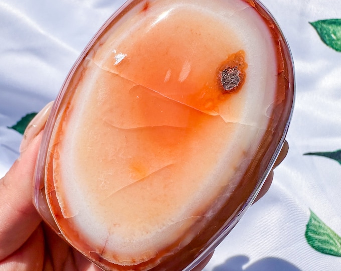 Carnelian crystal freeform | Carnelian stone home decoration | carnelian stone healing crystal | birthstone gifts| wedding anniversary gift