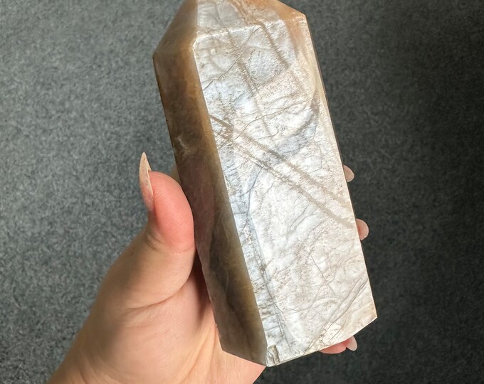 Moonstone tower  Healing Crystal home decor