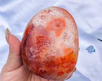 Carnelian crystal freeform | Carnelian stone home decoration | carnelian stone healing crystal | birthstone gifts| wedding anniversary gift