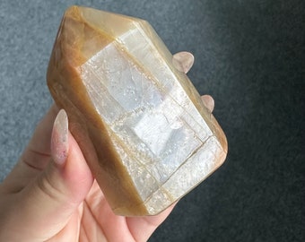 Moonstone tower  Healing Crystal home decor