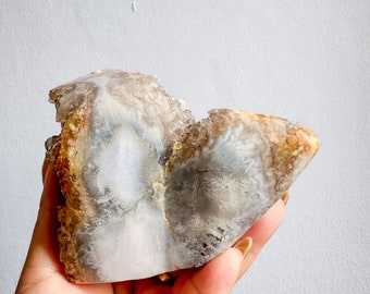 Druzy amethyst flower agate free form natural crystal ornament home decoration