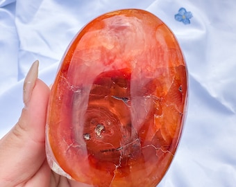 Carnelian crystal freeform | Carnelian stone home decoration | carnelian stone healing crystal | birthstone gifts| wedding anniversary gift