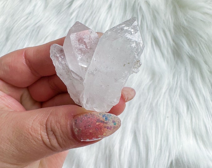 Clear quartz mineral specimen | premium crystal cluster | crystal healing home decoration | healing crystal | crystal decoration