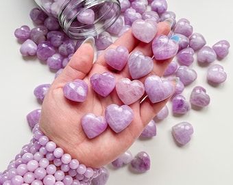 Kunzite Gem premium quality Heart