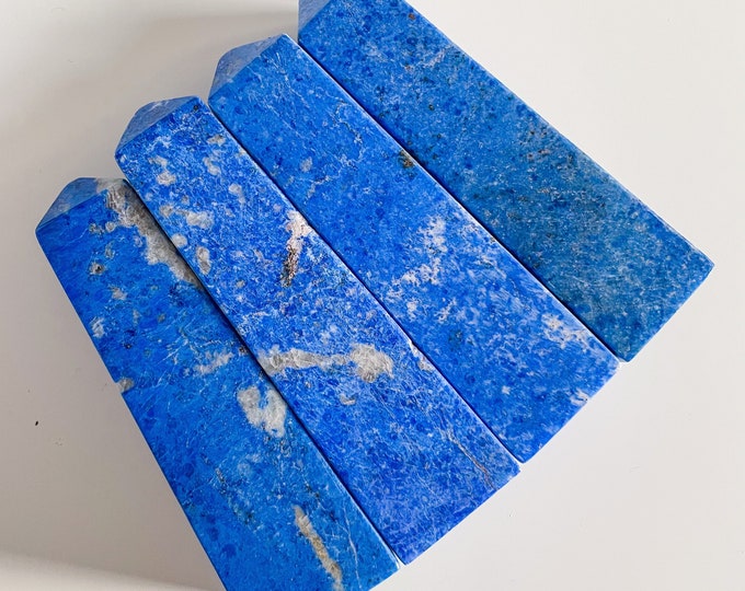 Azurite crystal tower medium crystal tower healing crystal healing journey home decoration