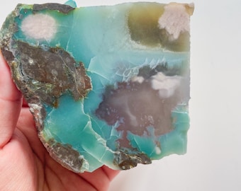 Rare flower agate crystal |cherry blossom agate home decoration | flower agate specimen | healing crystal | birthday gift|anniversary gift