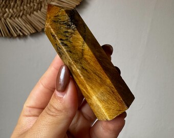 Rutilated Agate natural crystal tower home decor