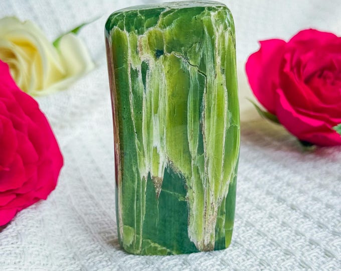 Premium small Tremolite freeform healing crystal healing journey home decoration