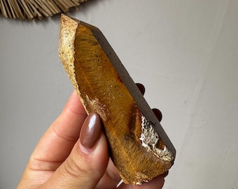 Rutilated Agate natural crystal tower home decor