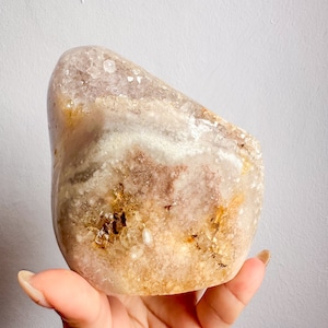 Druzy amethyst flower agate free form natural crystal ornament home decoration