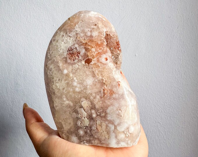 Druzy amethyst flower agate free form natural crystal ornament home decoration