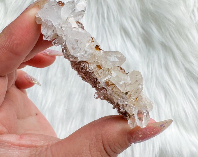 Clear quartz mineral specimen | premium crystal cluster | crystal healing home decoration | healing crystal | crystal decoration