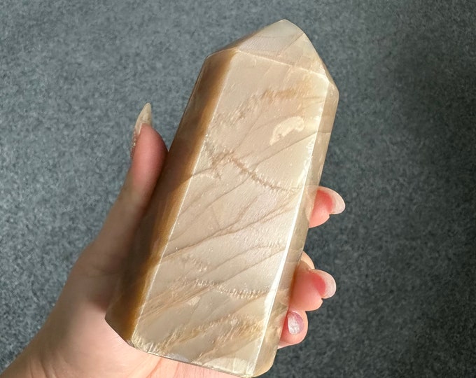 Moonstone tower  Healing Crystal home decor