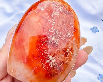 Carnelian crystal freeform | Carnelian stone home decoration | carnelian stone healing crystal | birthstone gifts| wedding anniversary gift