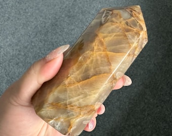 Moonstone tower  Healing Crystal home decor