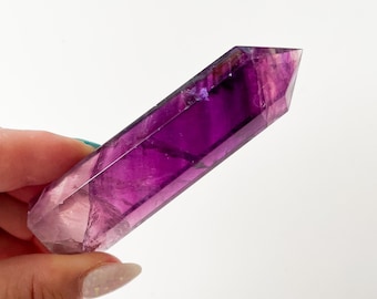 Fluorite crystal tower