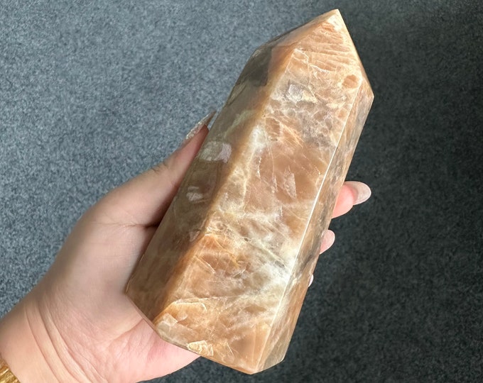 Moonstone tower  Healing Crystal home decor