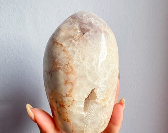 Druzy amethyst flower agate free form natural crystal ornament home decoration