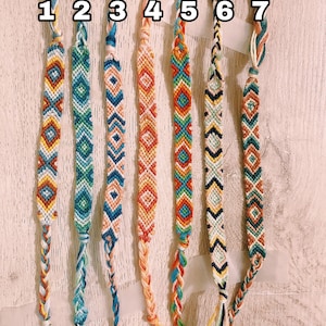 Five string hotsell friendship bracelet