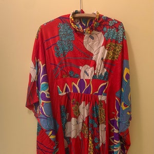 Vintage 60er Drapiertes Kleid