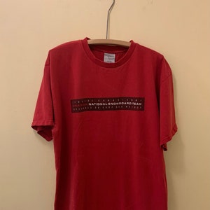 Vintage Nike ACG Team Canada Snowboarding T-Shirt