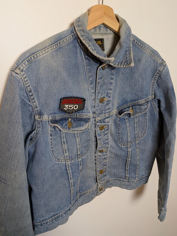 1970s Lee Patch Denim Jacket - image 9