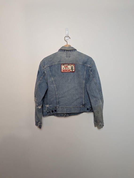1970s Lee Patch Denim Jacket - image 4