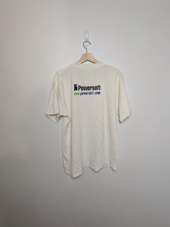 1990s PowerSoft Computer Programming T-Shirt - image 5