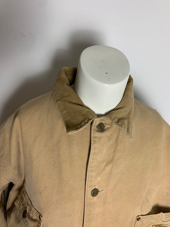 1990s Carhartt Blanket Lined Chore Coat - Gem