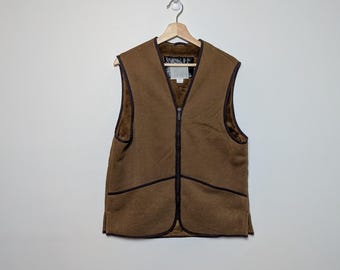 Vintage Barbour fleecefodrad väst