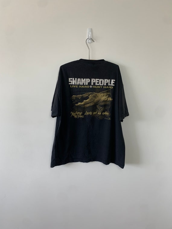 Vintage Swamp People History Channel T-Shirt - image 3