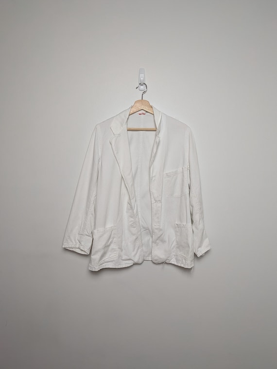 1940s Engineer Canvas Jacket - image 1