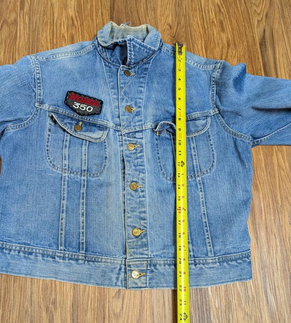 1970s Lee Patch Denim Jacket - image 3